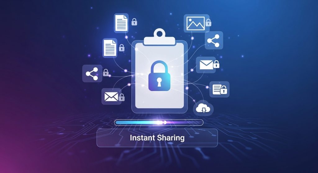 Secure Web Clipboard For Instant Sharing