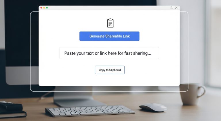 Simple Web Clipboard For Fast Sharing