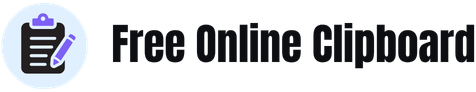 Free Online Clipboard Site Logo